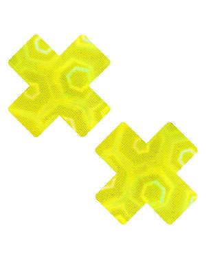 Neva Nude Nuclear Nightmare 3D Holo J Valentine Fabric Pasties