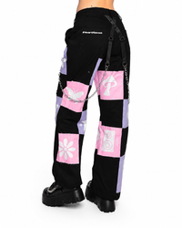 iHeartRaves Patchwork Cargo Pants