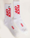 F** Off Socks-White-Front