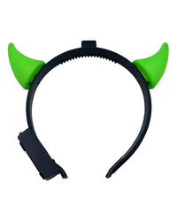 Hellfire LED Devil Horn Headband-Green-Mock
