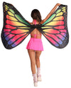 Butterfly Radiance Soft Wings-Rainbow-Back