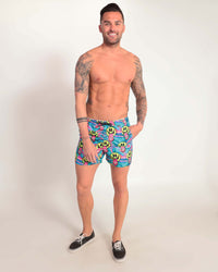 Happy Hour Shorts-Neon Blue/Neon Pink/Yellow-Full--Zach---L